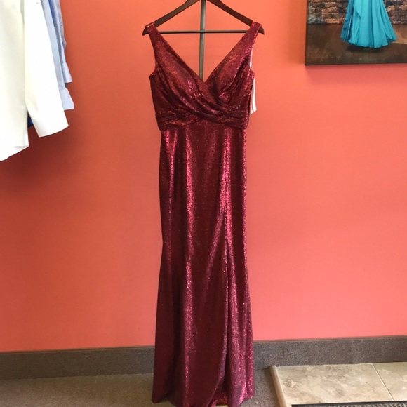 Barijay ruby sequins dress - Picture 1 of 3